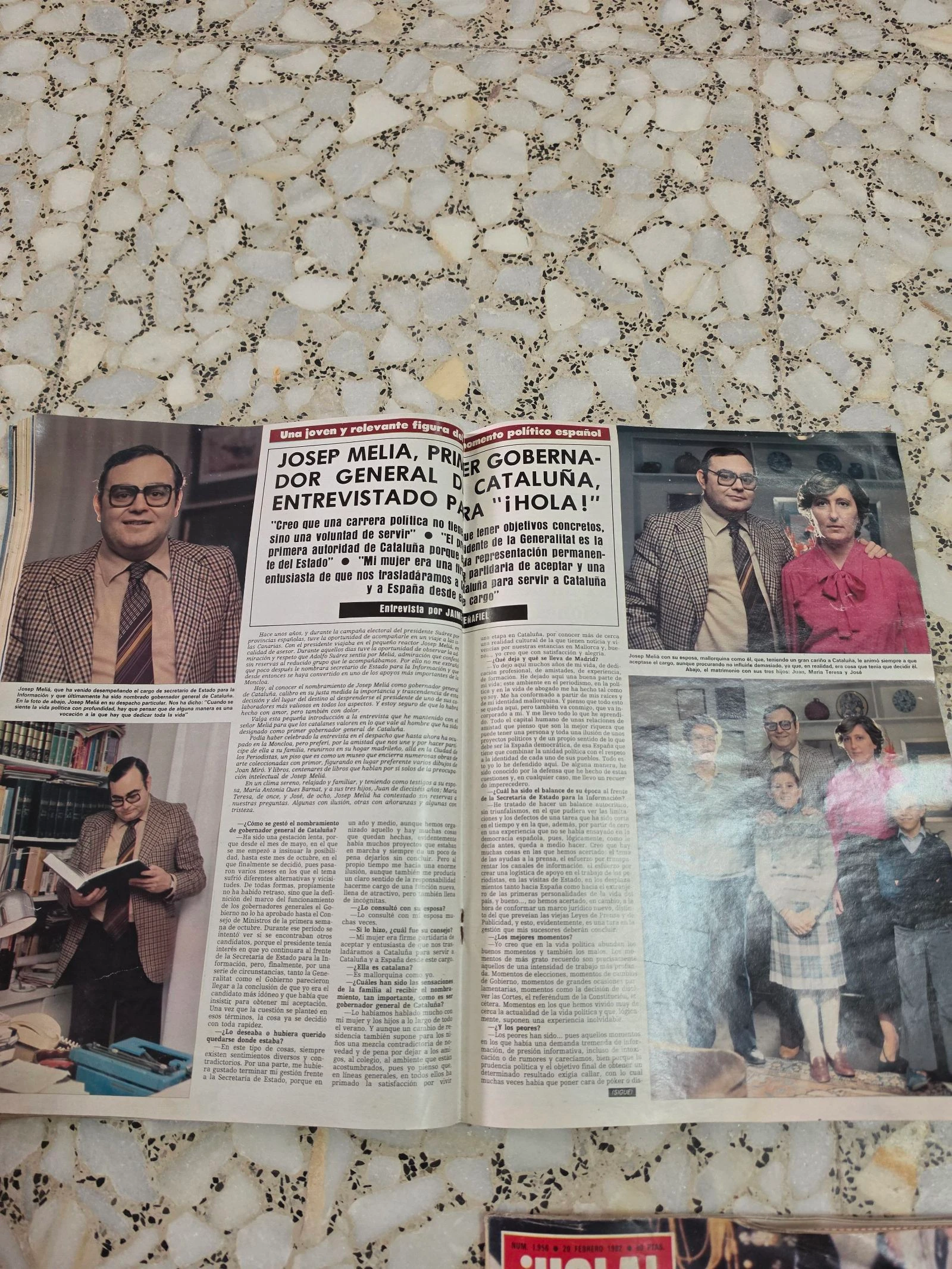 Lote de 12 revistas "Hola" antiguas, – photo 12